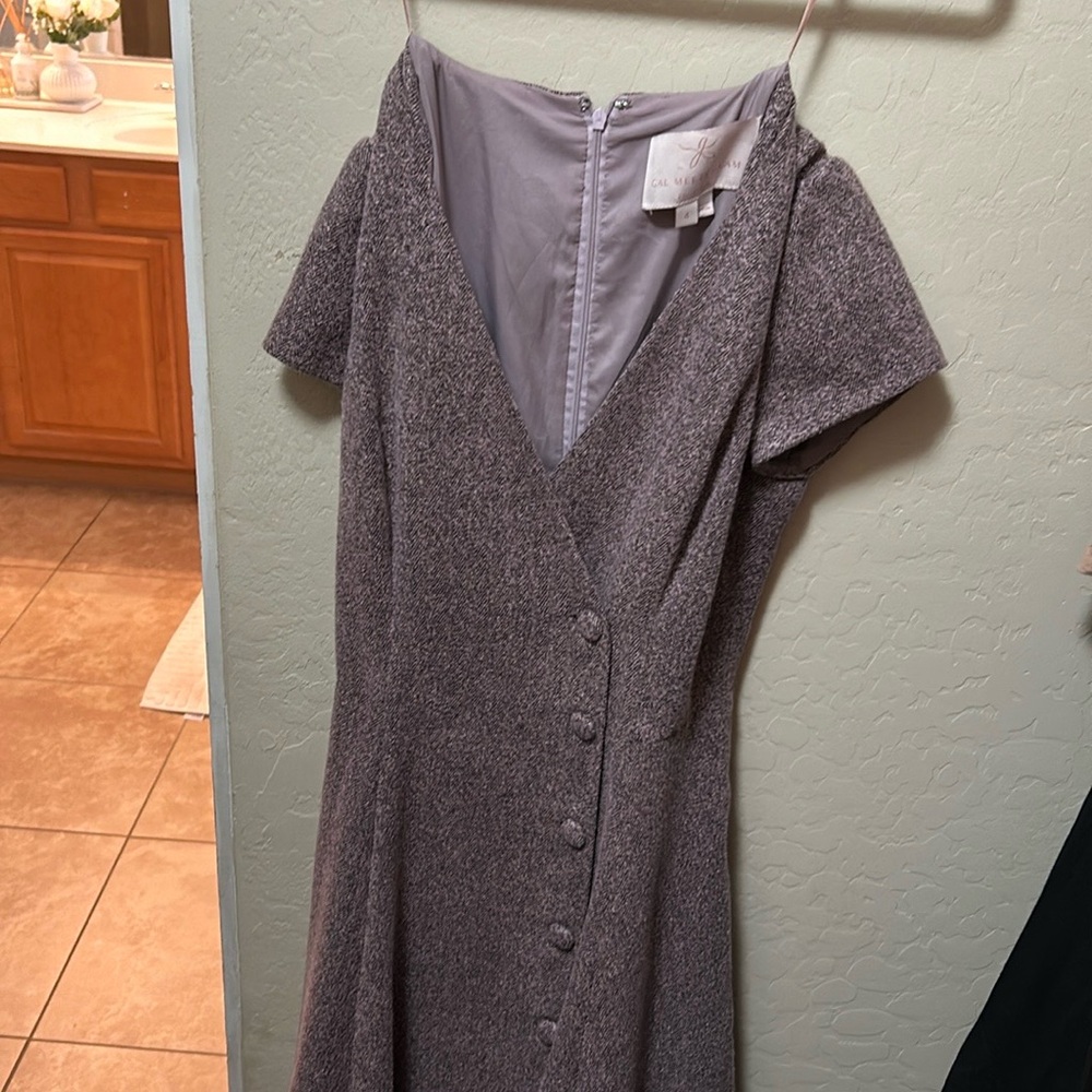 Gal Meets Glam Tweed Dress